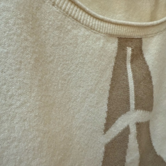 NWOT Anthropologie Daily Practice Super Soft Cream Beige Boxy Sweater Small S - Picture 7 of 8